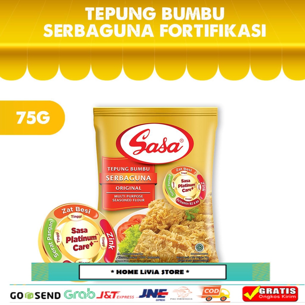 

Sasa Tepung Bumbu Serbaguna Original 75 gr