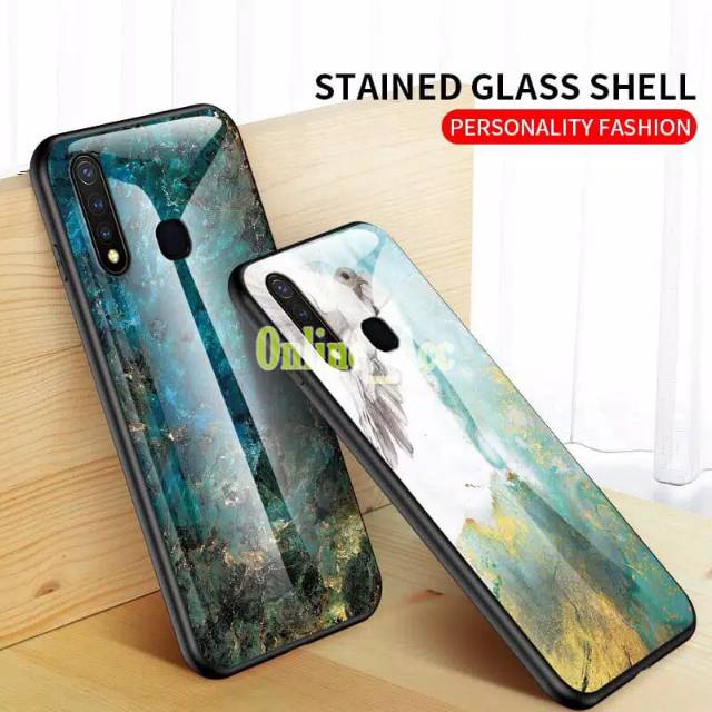 Oppo A53 A5 2020 A9 2020 A52 A92 A72 A31 A8 A91 F15 Reno 3 Hard Case Premium Case Motif New Marmer