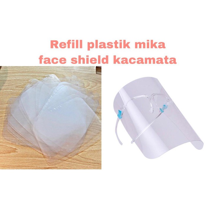 Refil Mika Face Shield Kacamata