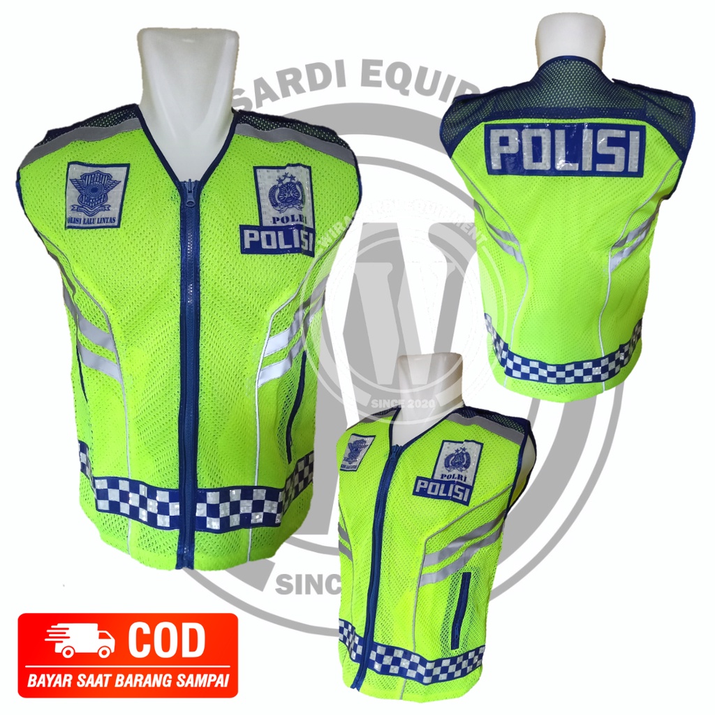 Rompi POLISI vest POLISI rompi Pria SECURITY/DISHUB/POLISI/Terbaru