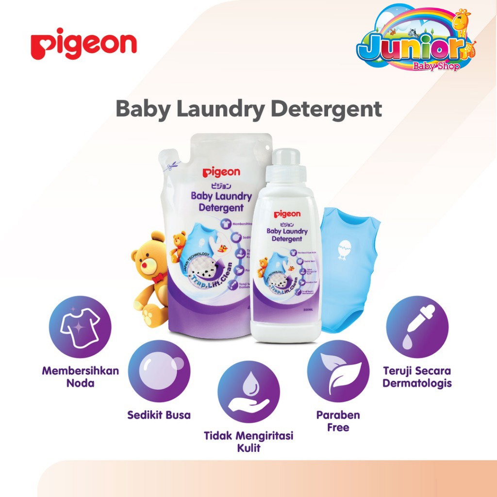 Pigeon Liquid Laundry Detergent 450ml Refill