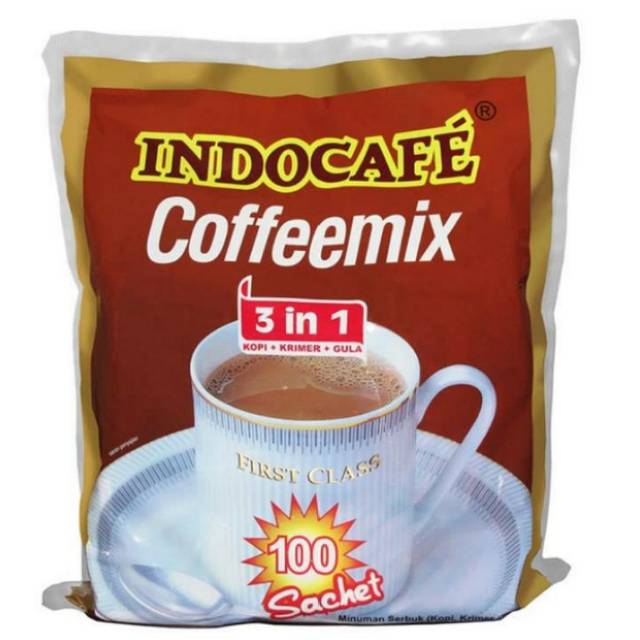 

INDOCAFE COFFEMIX@100SACHET