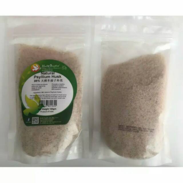 

Natural Psyllium Husk 100 g