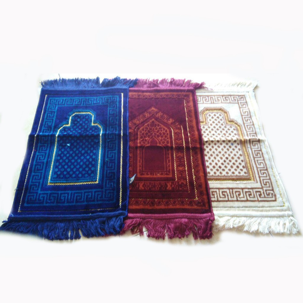 Sajadah Yakar Turkiye Mini Spigel 3/4 Per kodi / Kodian - sajadah anak - oleh-oleh haji dan umroh