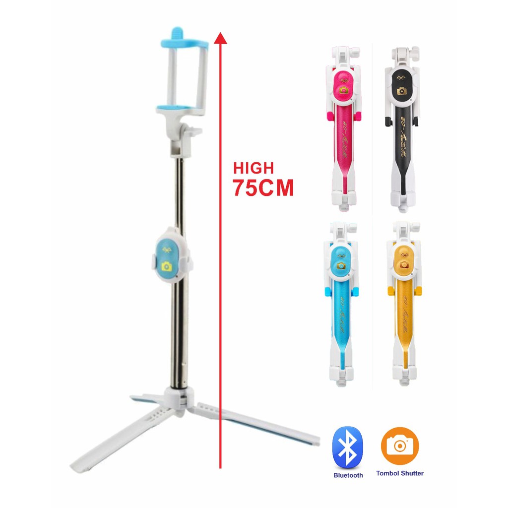 TONGSIS TRIPOD PLUS BLUETOOTH SHUTTER 75CM STAND