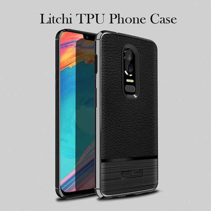 LEATHER CASE Oneplus 6 softcase