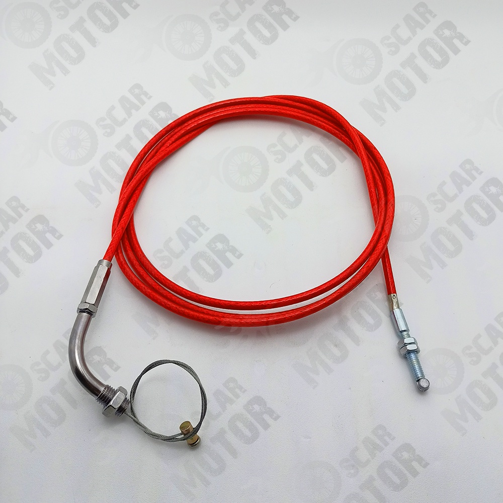 KABEL SELANG REM L GAS SERAT CARBON UNIVERSAL DMN MOTOR NEW TALI GAS motor