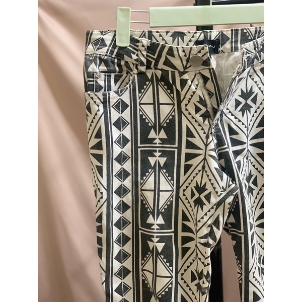 new celana panjang jeans wanita motif tribal premium