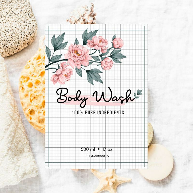 

STICKER LABEL SABUN SHAMPOO AESTHETIC ( 8 x 10.5 cm) Gardenia