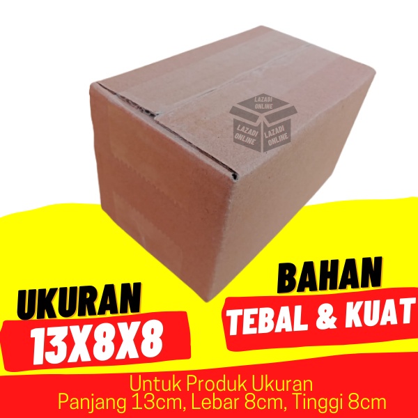 

kardus packing Polos 13x8x8 box kotak packing pack kardus packing kecil kardus murah