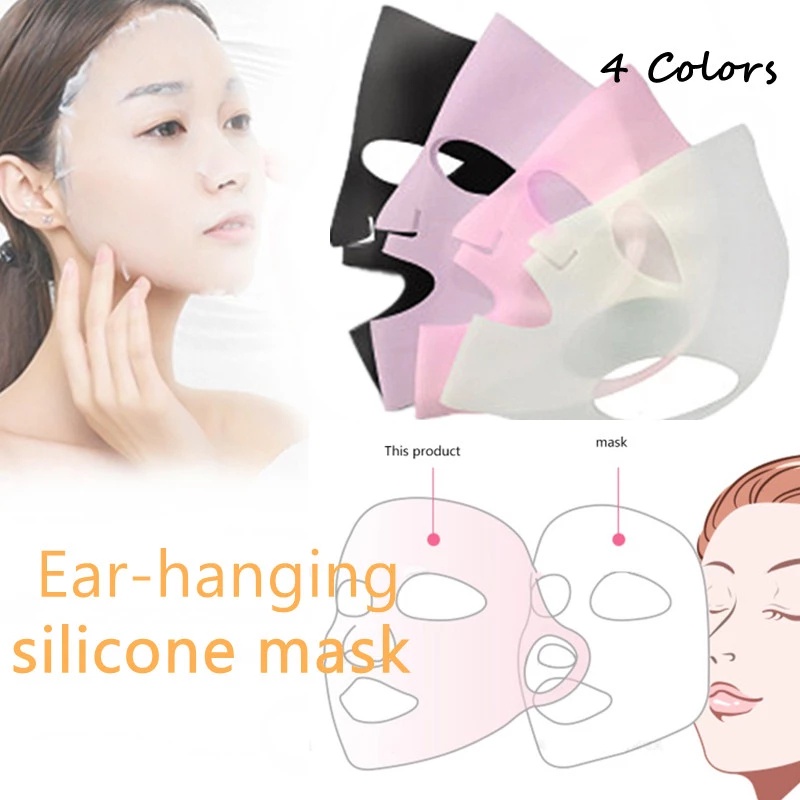 Strap Masker Wajah Bahan Silikon Reusable Untuk Mengurangi Double Chin
