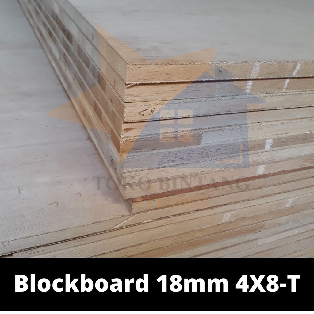 NARA Blockboard 18 MM 122X244MM Ekspor Meranti Limited Edition