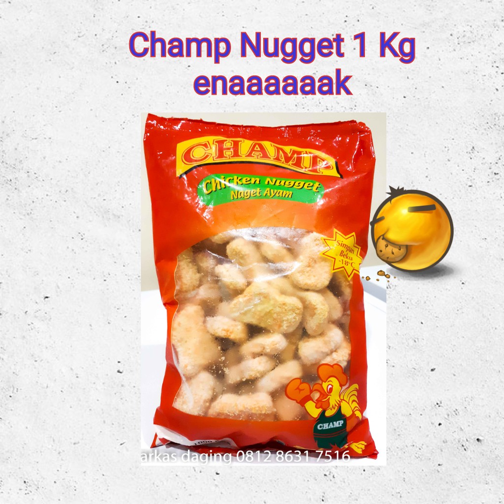 Jual Champ Nugget Ayam Gr Gr Kg Shopee Indonesia