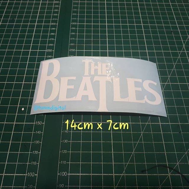 

Cutting sticker stiker oracal band the beatles