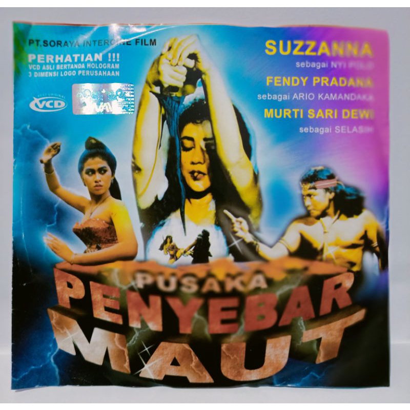 VCD original Suzanna - Barry prima pusaka penyebar maut.
