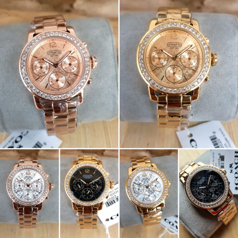 Jam Tangan Wanita Coach 1773 Stainlesa Ori BM