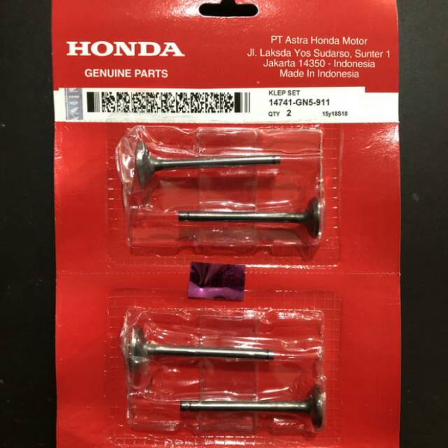 Klep Set/Payung Klep HONDA Grand, Supra, Legenda, Prima, Revo