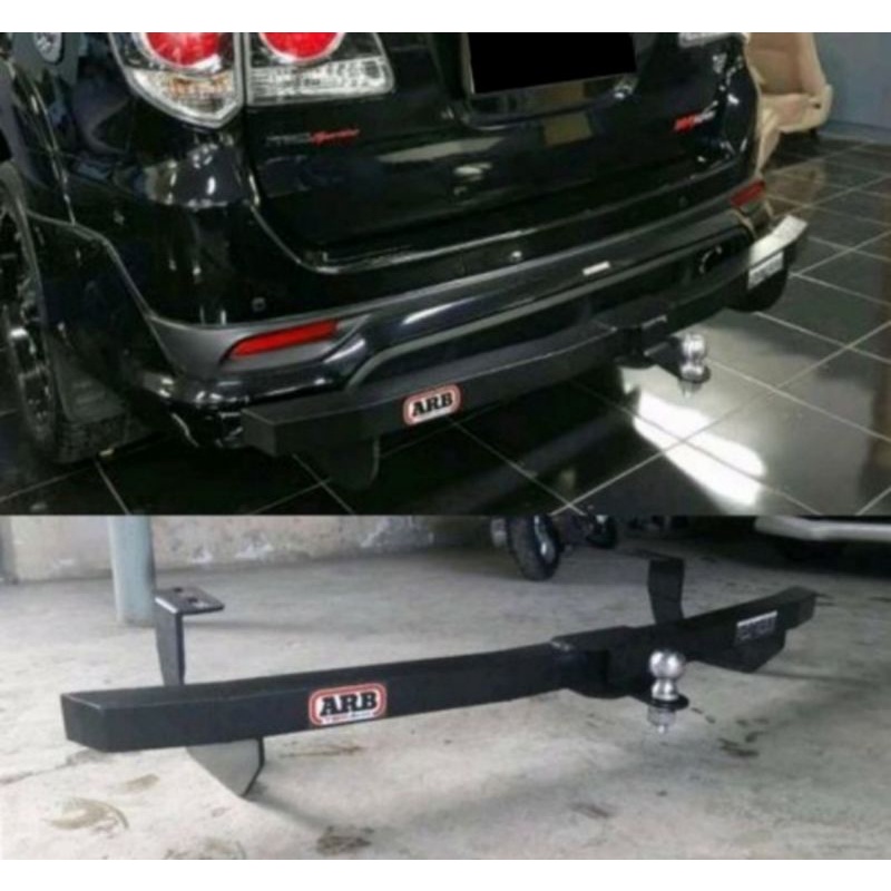 Towing Bar ARB Pengaman Bemper Belakang Fortuner TRD 2014