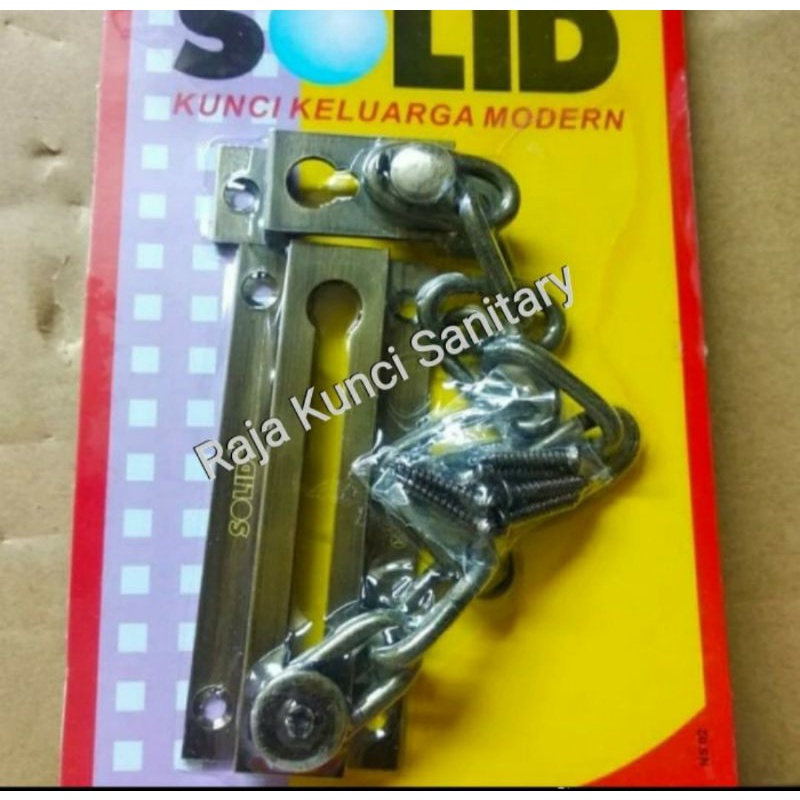 Grendel Rantai SOLID 303/Door Chain Solid/Grendel Rantai Pintu