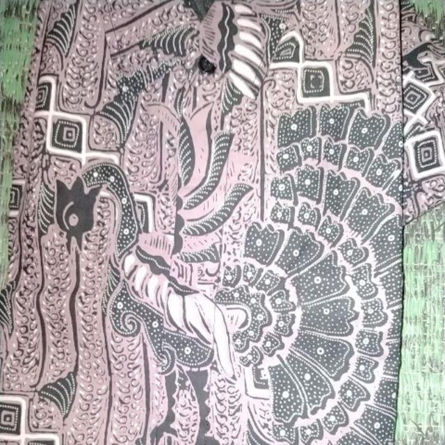 (1kg=4pcs) Kemeja Batik Lengan Panjang Batik Ori Nareswari Danar Batik Solo Seragam Batik