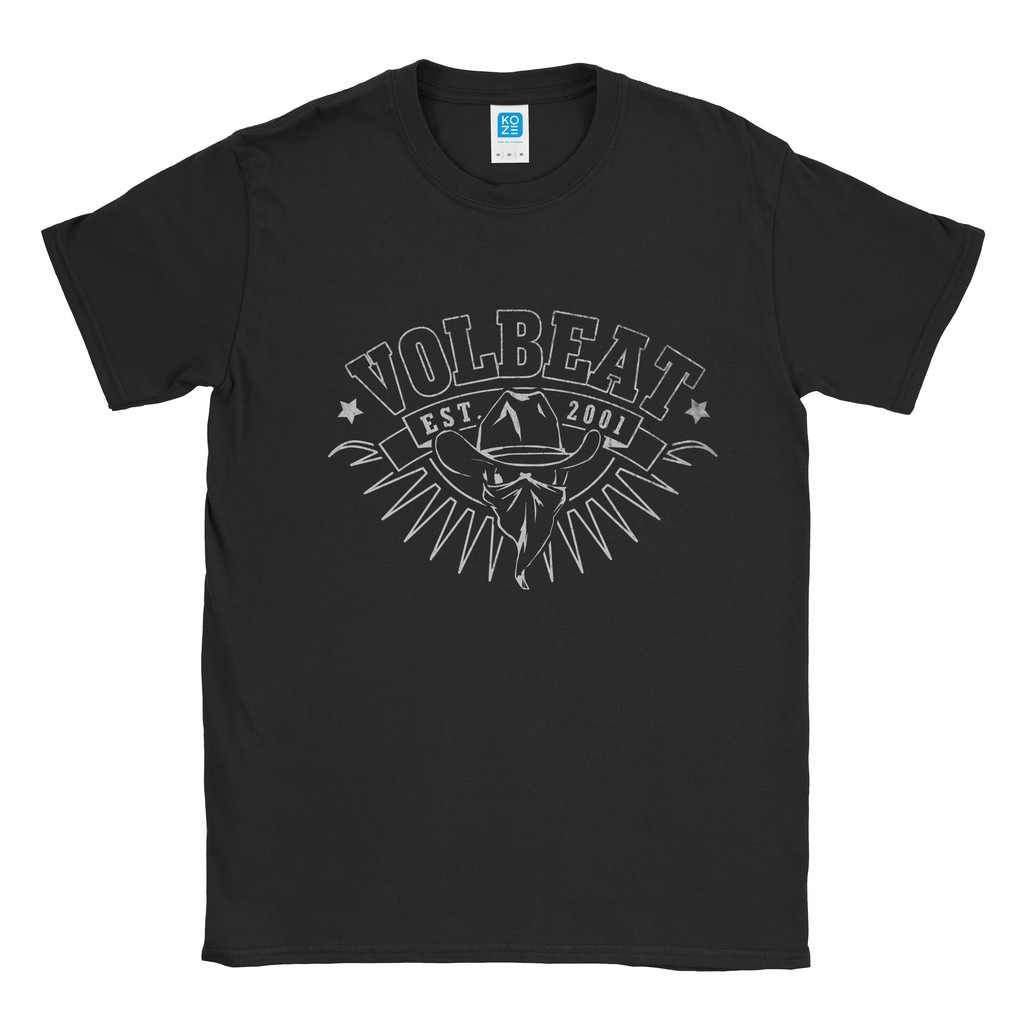 Baju Kaos Band Volbeat Lola Crest