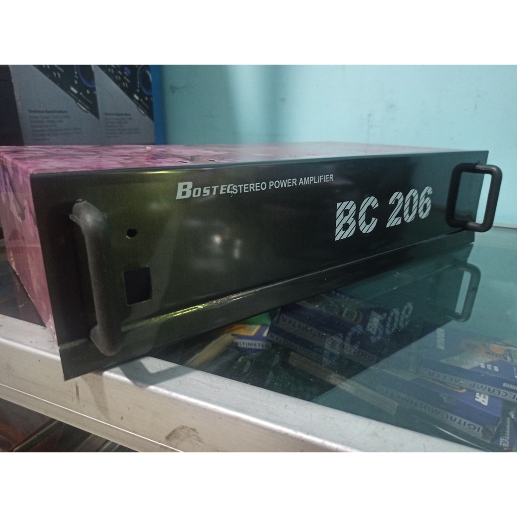 BOX POWER AMPLIFIER SOUND SYSTEM BC206 POLOS TEBAL