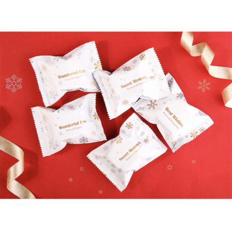 PLASTIK SEALER NASTAR TAIWAN COOKIES PUTIH SWEET MEMORY 7X10
