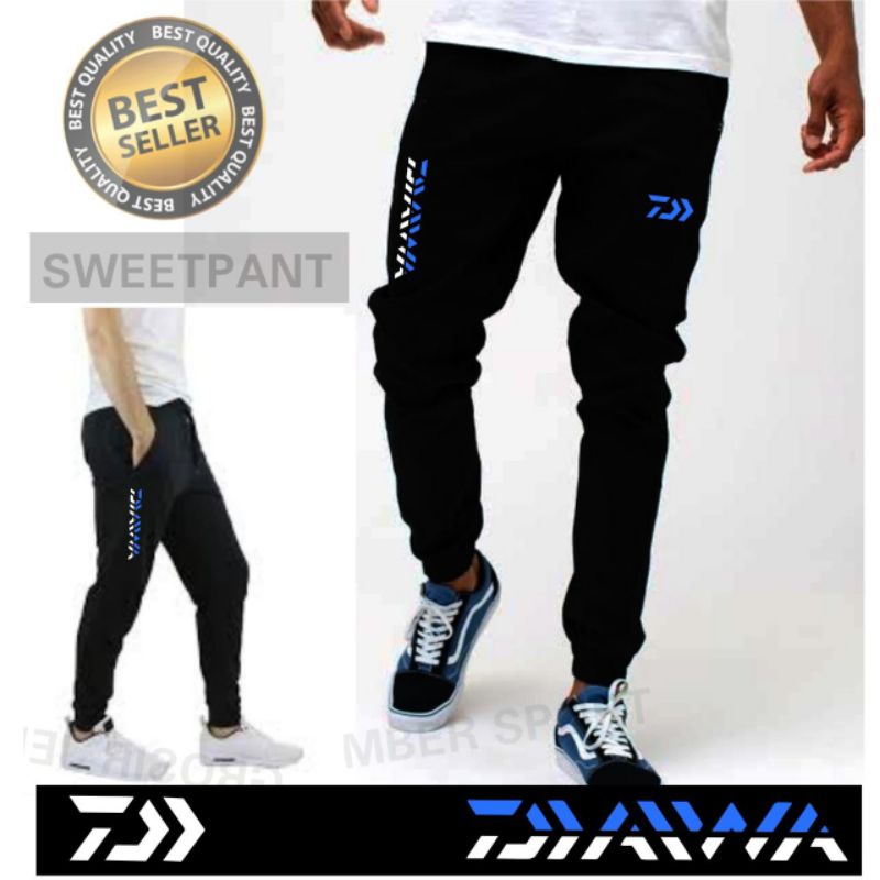 ⭐⭐⭐⭐⭐Celana Mancing Joger sepeda training olahraga jogging model sweetpant slimfit