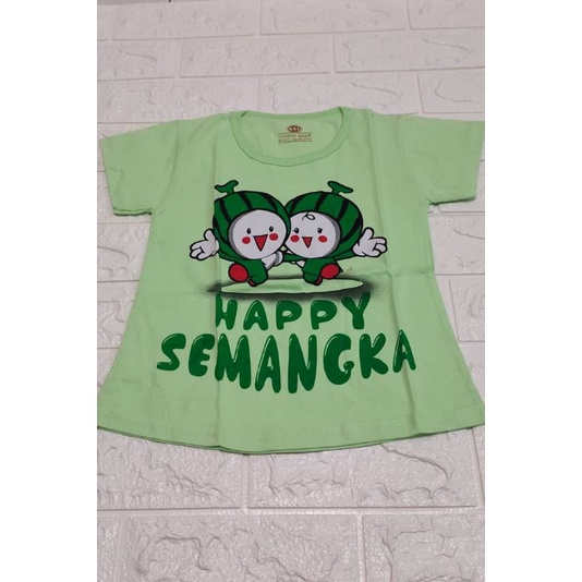 baju kaos anak perempuan / baju kaos1-6 tahun