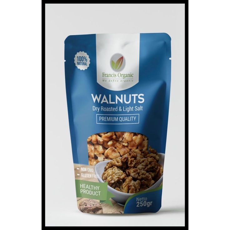 

DISKON TERBATAS !!! ROASTED WALNUT ( WALNUT PANGGANG ) 250GRAM TERLARIS