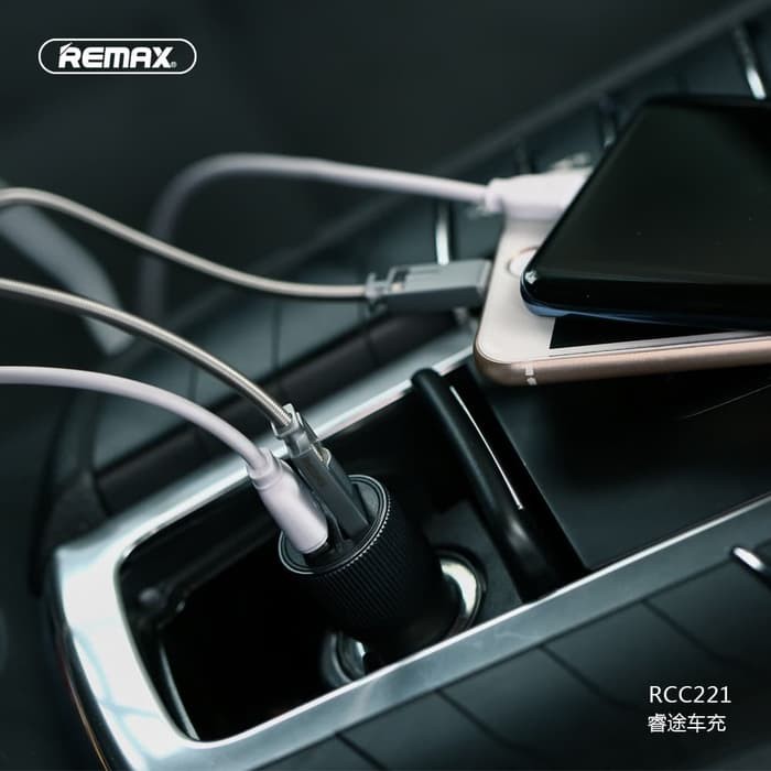 REMAX Retour Series 2USB 2.4A QC3.0 Car Charger