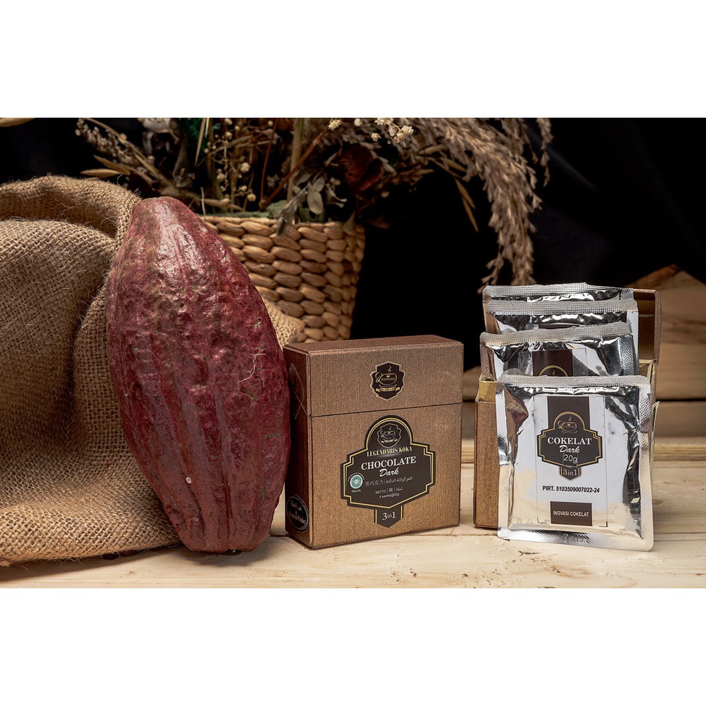 

Legendaris Koka COKELAT DARK BUBUK 3in1