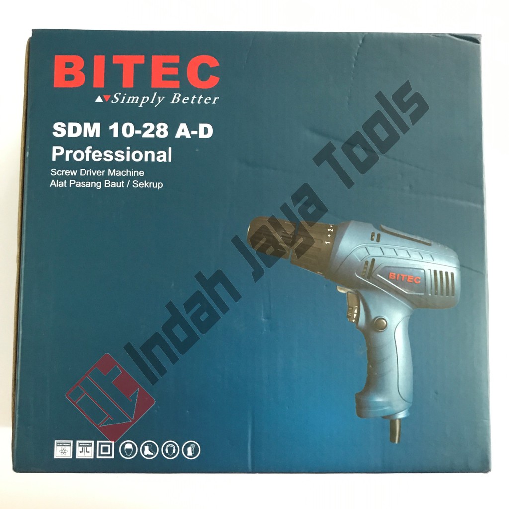 Bor Torque BITEC SDM 10-28 A-D - Bor Obeng Listrik Screwdriver Machine