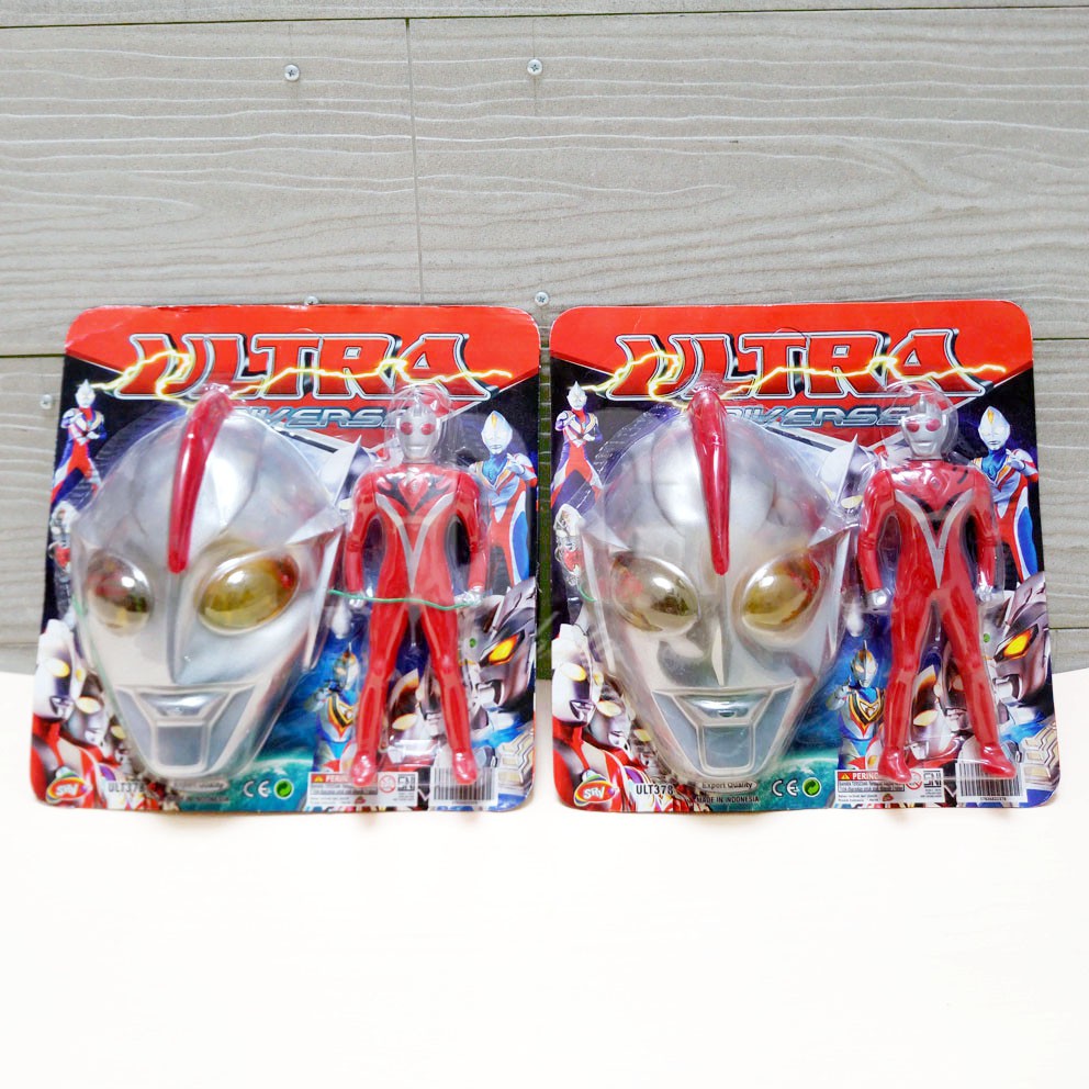 Ultra Universe 378 Mainan Action Figure Topeng Ultraman Cosplay Mask