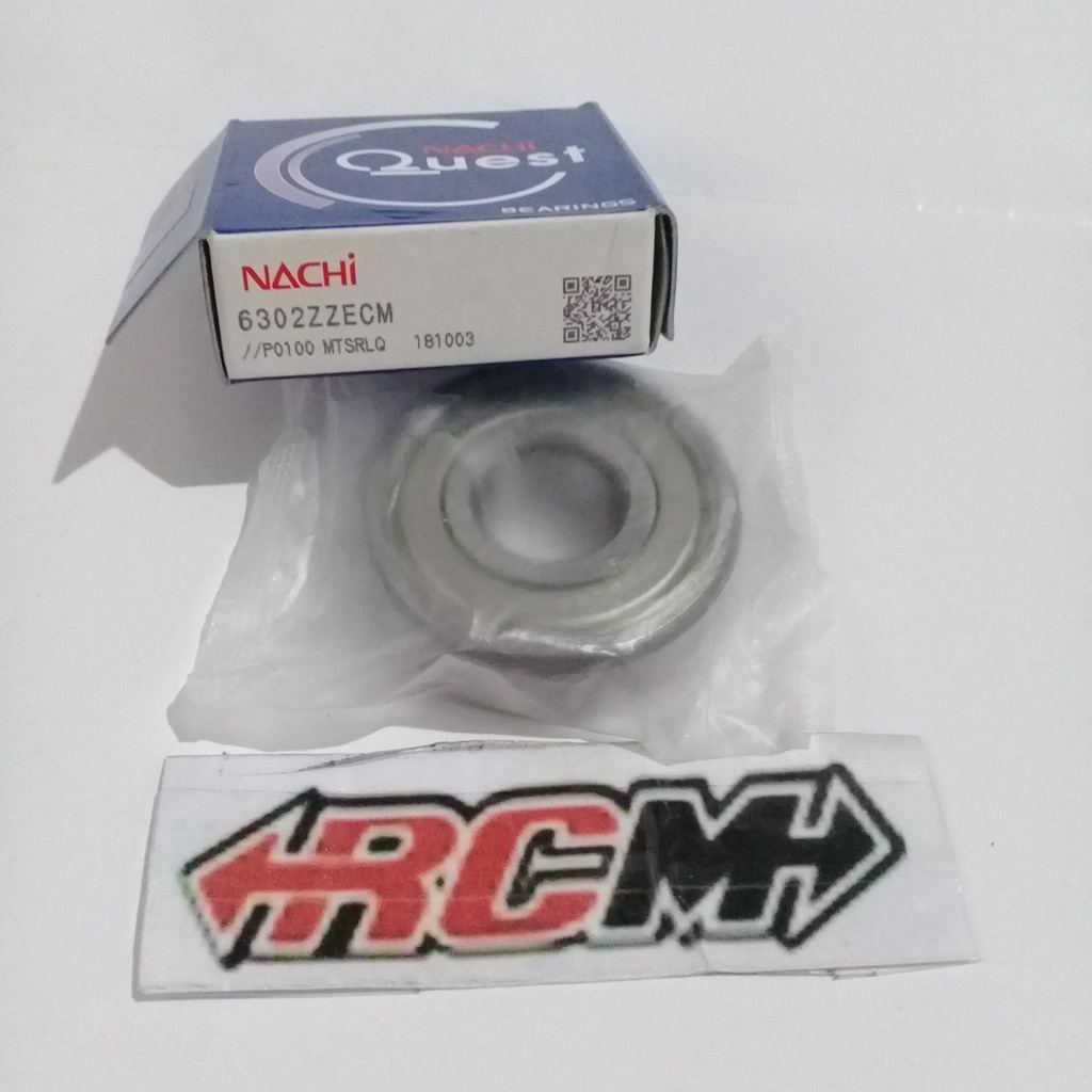 BEARING LAHER LAKER RODA 6302 ZE ZZE ZZECM ORI ORIGINAL NACHI JAPAN ASLI