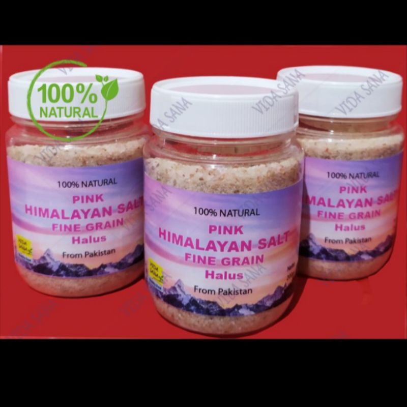 

Pink Himalayan Salt - Garam Himalaya Fine/ Halus 200gr