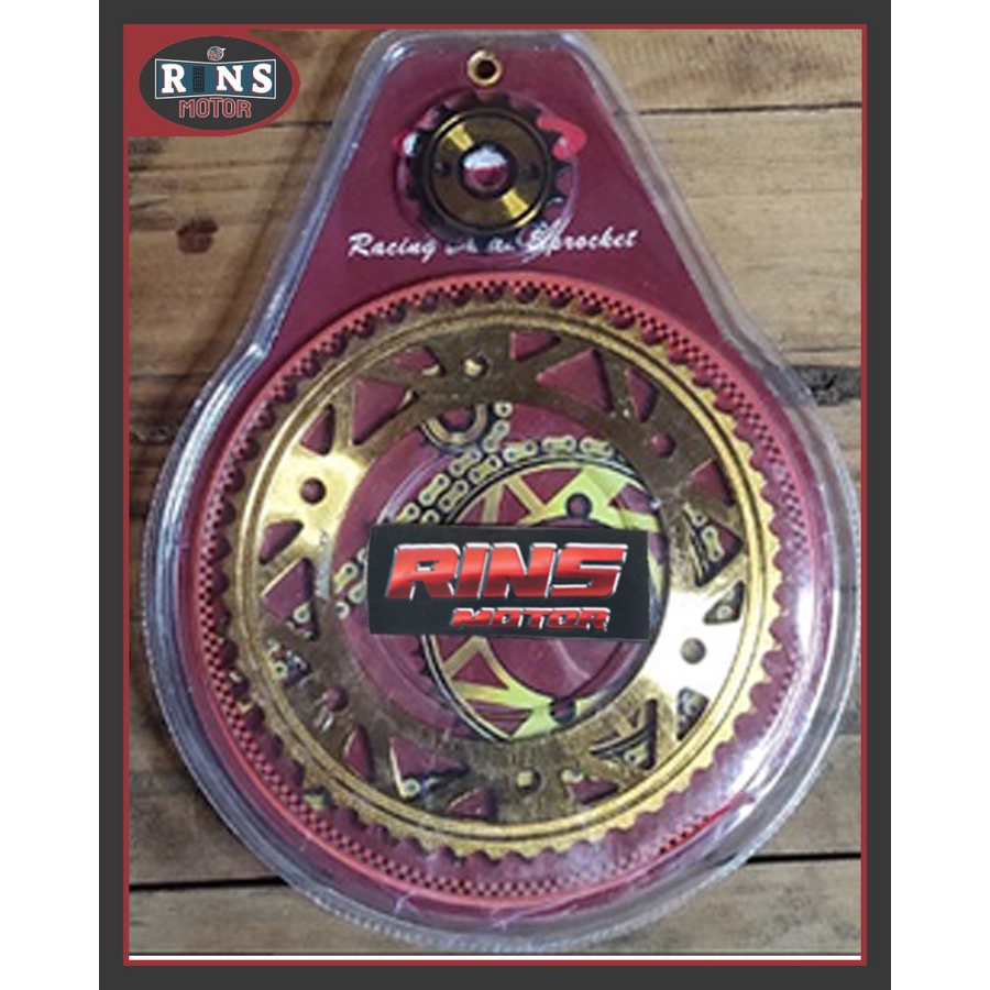 Gear Set CRF 150 52-15T Gold