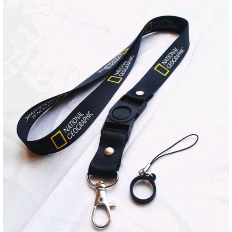 

Lanyard Plus Oring 13 Mm National Geographic Real Picture Tali Gantungan Id Card Name Tag gantungan hp gantungan kunci