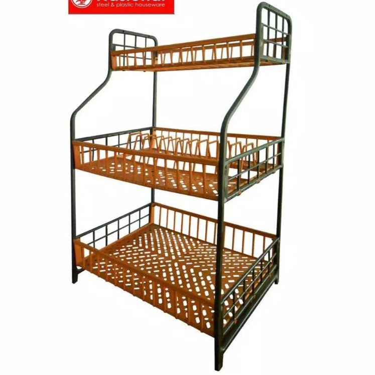 Rak piring plastik model terbaik rak piring plastik susun 3 rak piring 3tingkat