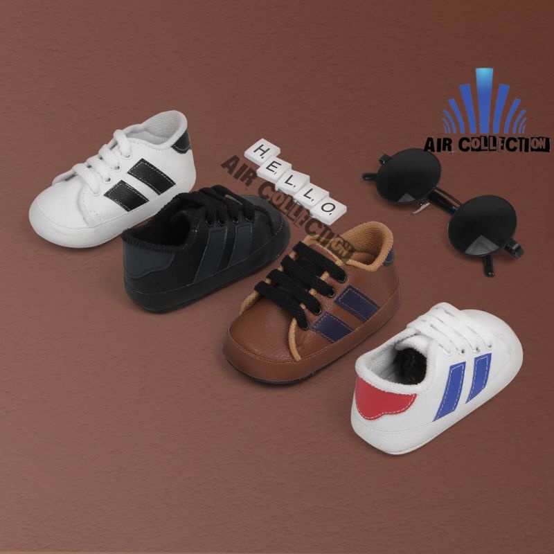 Sepatu Bayi Perempuan Laki-laki Usia 0 6 Bulan Prewalker Sneakers Baby Belajar Jalan ADS - Air Collectins