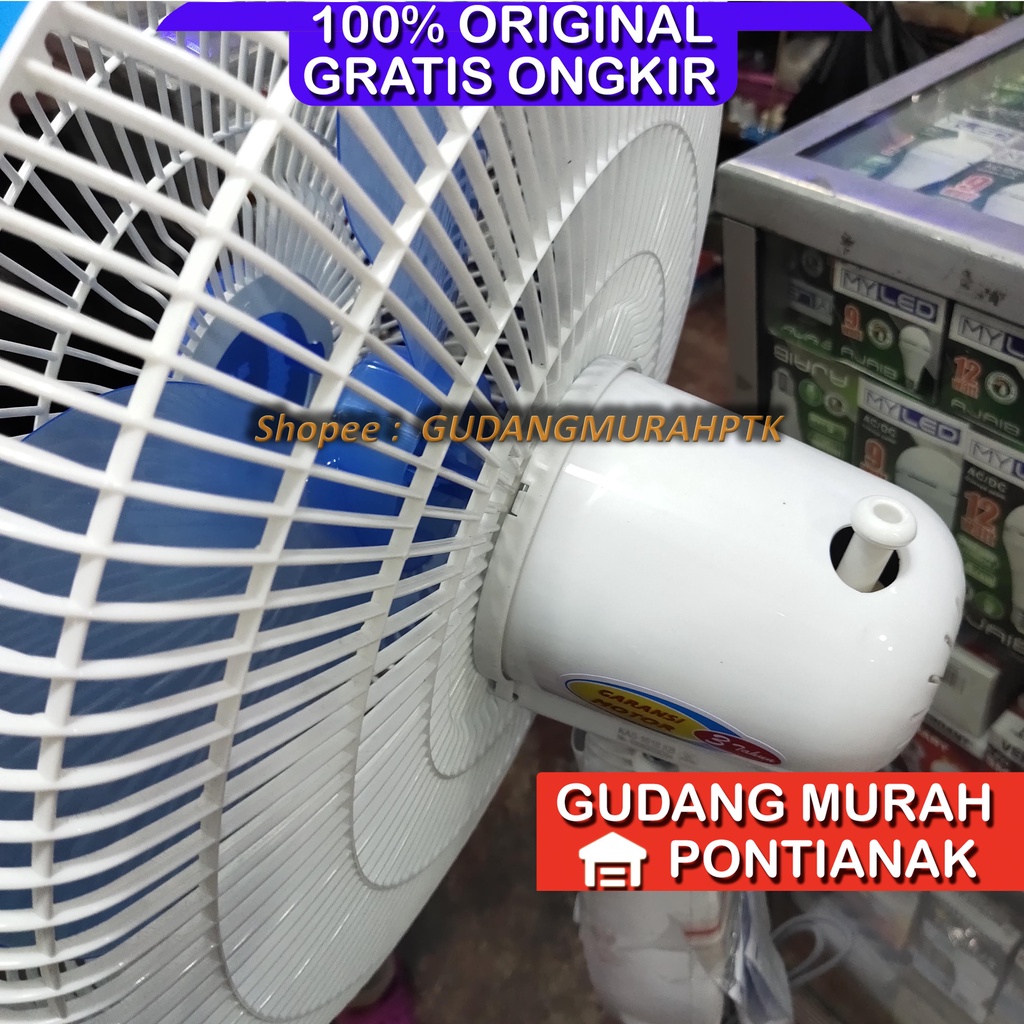 Kipas Angin Berdiri Miyako KAS-1618KB 16IN Stand Fan Miyako KAS-1618 1618