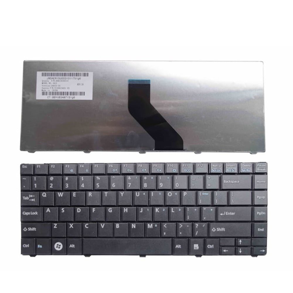 KEYBOARD FUJITSU LIFEBOOK LH531 LH 531 BH531 LH701 HITAM