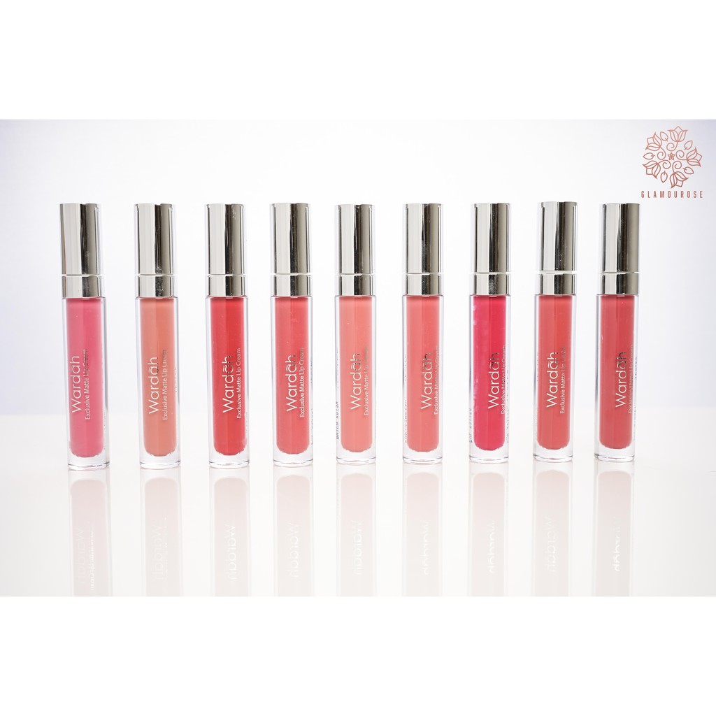 ❤️Glamouroseshop❤️ Wardah Exclusive Matte Lip Cream 4 gr