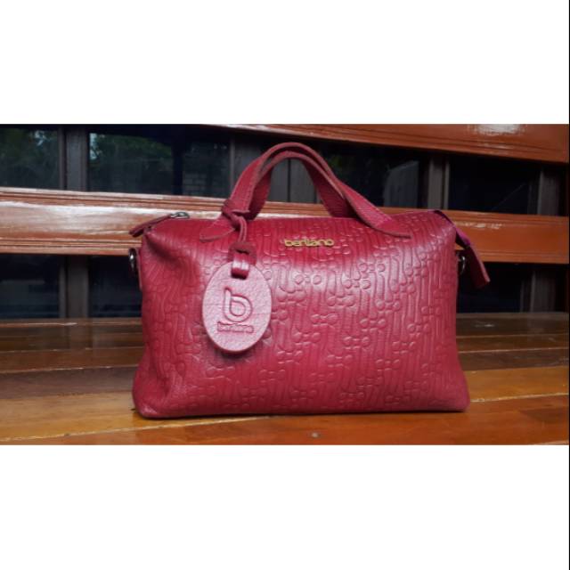 Berliano fendi bordux logo logam ( harga under ws)