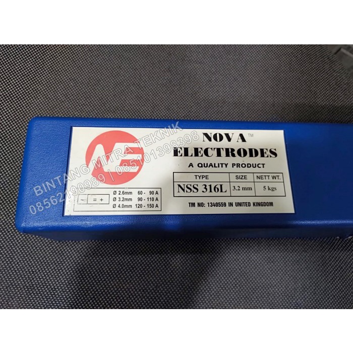 KAWAT LAS NOVA NSS 316L 3.2MM