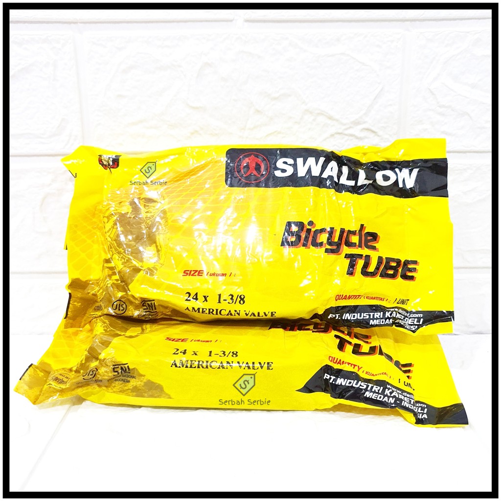 BAN DALAM SEPEDA 24 X 1 3/8 SWALLOW AV DELI TIRE CITY BIKE JENGKI BALAP 24 X 24X 1 3 PER 8 CTB PHOEN