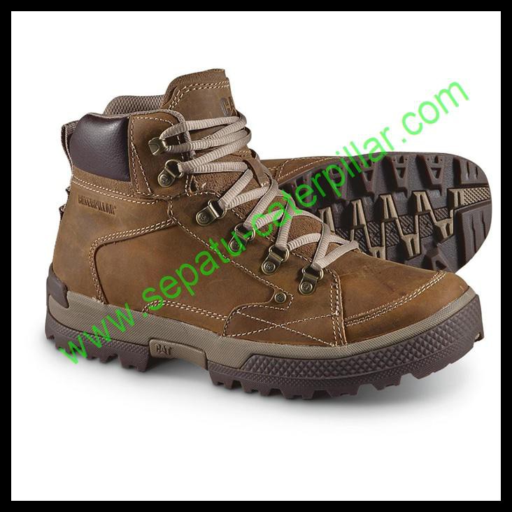 caterpillar boots beige