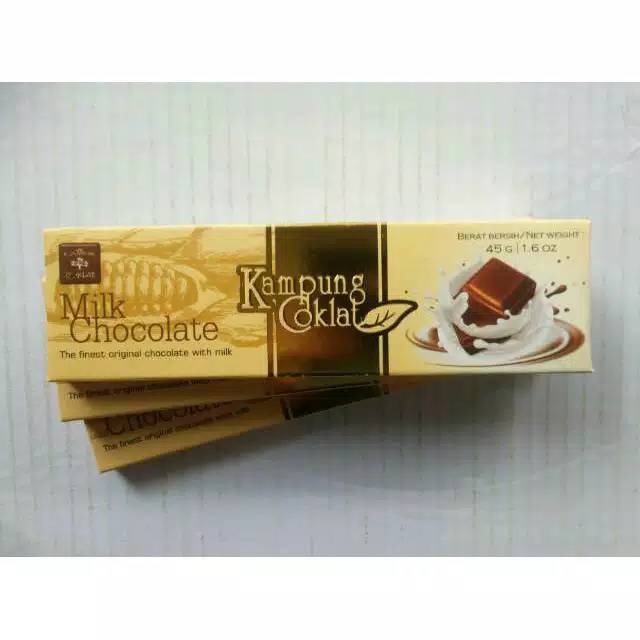 

Gooku 28 Store Coklat Bar Netto: 45Gram (Kampung Coklat Blitar)