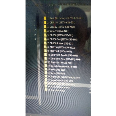 FILE20 file xdf dan bin honda keihin