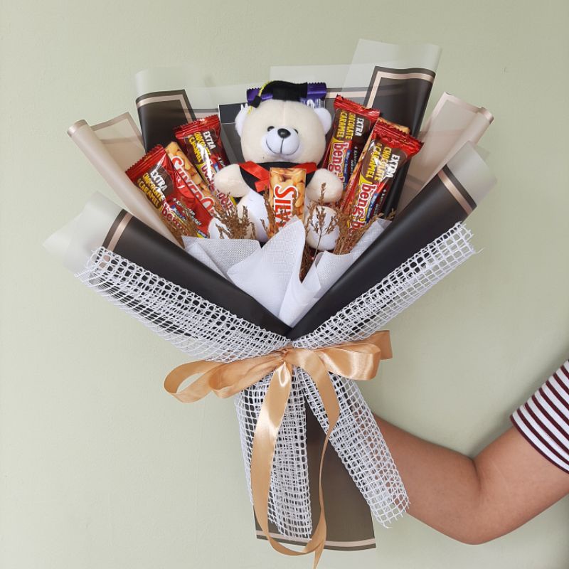 Mufesse - Code Canna Bouquet | Bucket wisuda | Bucket Graduation |Bucket Teddy |Bucket coklat Bucket